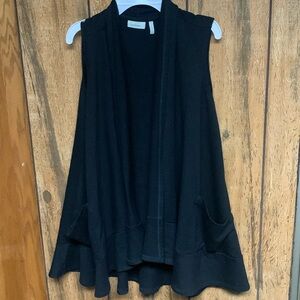 Logo Lounge Long Vest